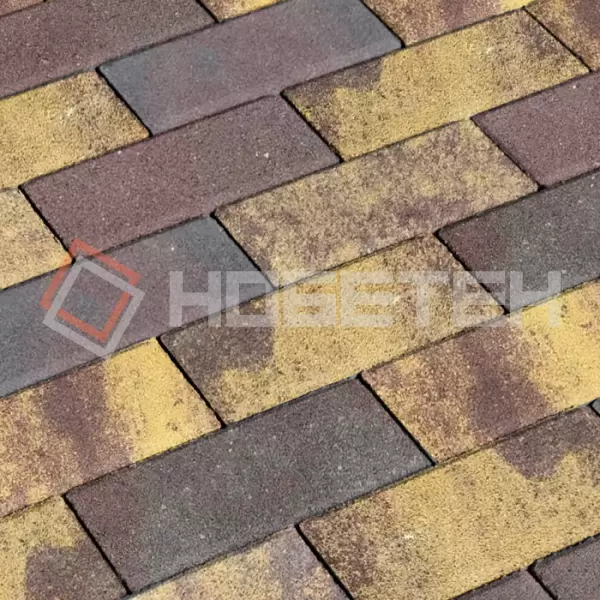 Брусчатка 2П6ф Нобетек 200*100*60 Колормикс 21 магма купить в "Строй-Ресурсе"