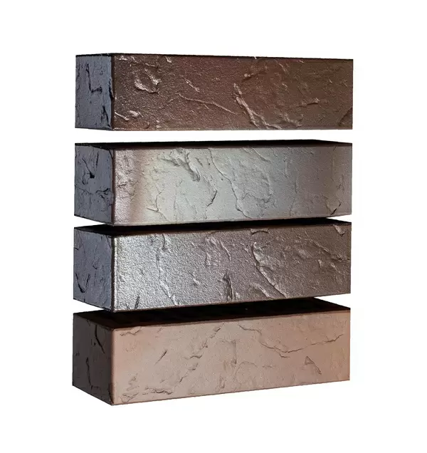 Кирпич лицевой МАГМА М150-175 0,7НФ Флеш Графит Сланец купить в "Строй-Ресурсе"