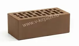 Кирпич лицевой Воротынск М175 1,4НФ терракотовый (утолщ. лиц. стенка) купить в "Строй-Ресурсе"