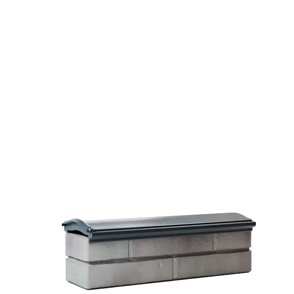 Парапет Monblan 1/2 кирпича серый купить в "Строй-Ресурсе"