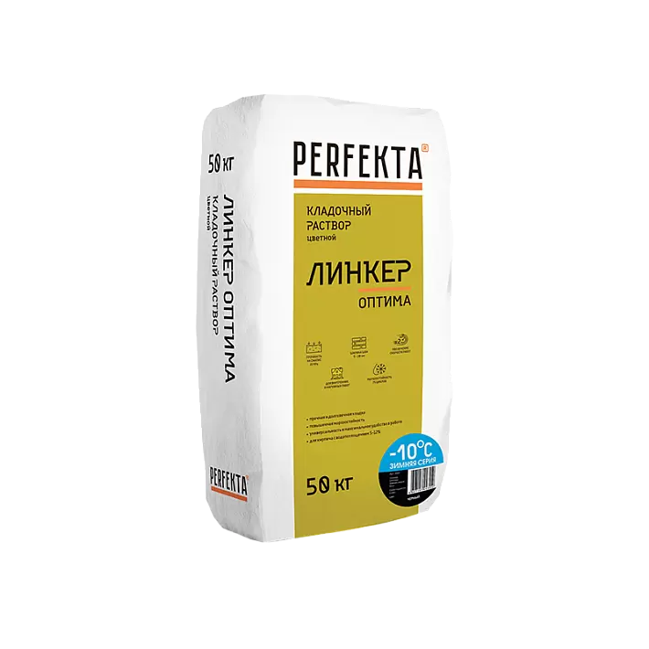 Кладочный раствор Perfekta Линкер Оптима Зимняя черный, 50 кг в "Строй-Ресурсе" Кладочный раствор Perfekta Линкер Оптима Зимняя черный, 50 кг купить в "Строй-Ресурсе"