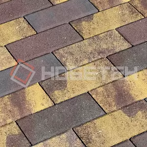 Брусчатка 2П6ф Нобетек 200*100*60 Колормикс 21 магма купить в "Строй-Ресурсе"