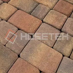 Тротуарная плитка Новая классика 1НКЛ5ф Нобетек Колормикс 27 карамель купить в "Строй-Ресурсе"