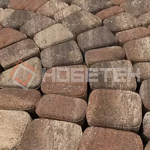 Тротуарная плитка Классика 1КЛ6ф Нобетек Колормикс 28 мокко купить в "Строй-Ресурсе"