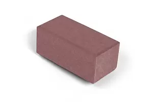 Брусчатка 2П8ф Нобетек 200*100*80 Красно-коричневый полный прокрас на сером ц. купить в "Строй-Ресурсе"