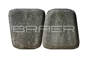 Тротуарная плитка Braer Классико круговая Color Mix "Туман" фотография