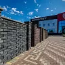 Забор BRICK Блок рядовой доборный изумрудный купить в "Строй-Ресурсе"