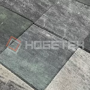 Тротуарная плитка Квадрат 2к5ф Нобетек 300х300х50 Колормикс 3 малахит купить в "Строй-Ресурсе"