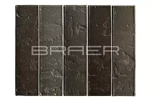 Кирпич лицевой BRAER М150 1,0НФ БРАЕР кладка Нуар терра купить в "Строй-Ресурсе"