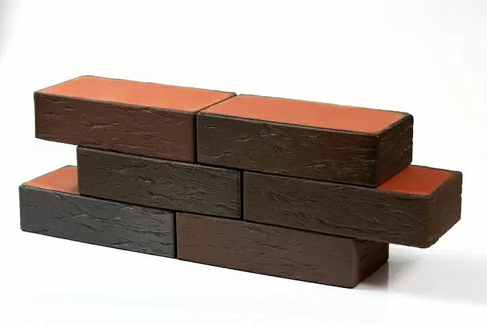 Кирпич лицевой Пятый Элемент, М300 1,0НФ Баварская кладка флэш Мюнхен руст. купить в "Строй-Ресурсе"