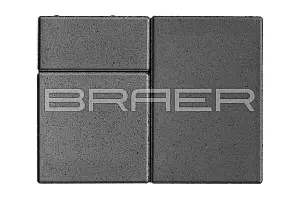 Тротуарная плитка Braer Старый город Ландхаус серый 60 мм фотография