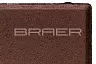 Тротуарная плитка Braer Прямоугольник красный 200*50*60 купить в "Строй-Ресурсе"