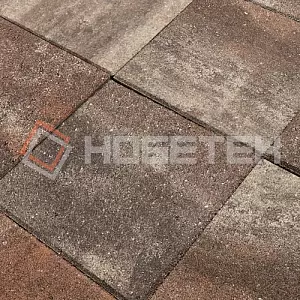 Тротуарная плитка Квадрат 1к5ф Нобетек 400х400х50 Колормикс 28 мокко купить в "Строй-Ресурсе"