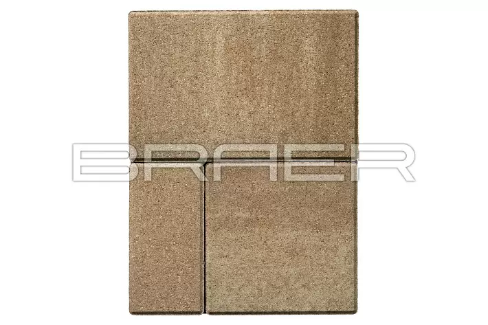 Тротуарная плитка Braer Мозаика Color Mix Песчаник купить в "Строй-Ресурсе"