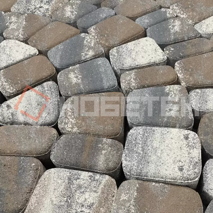 Тротуарная плитка Классика 1КЛ6ф Нобетек Колормикс 8 гранит купить в "Строй-Ресурсе"