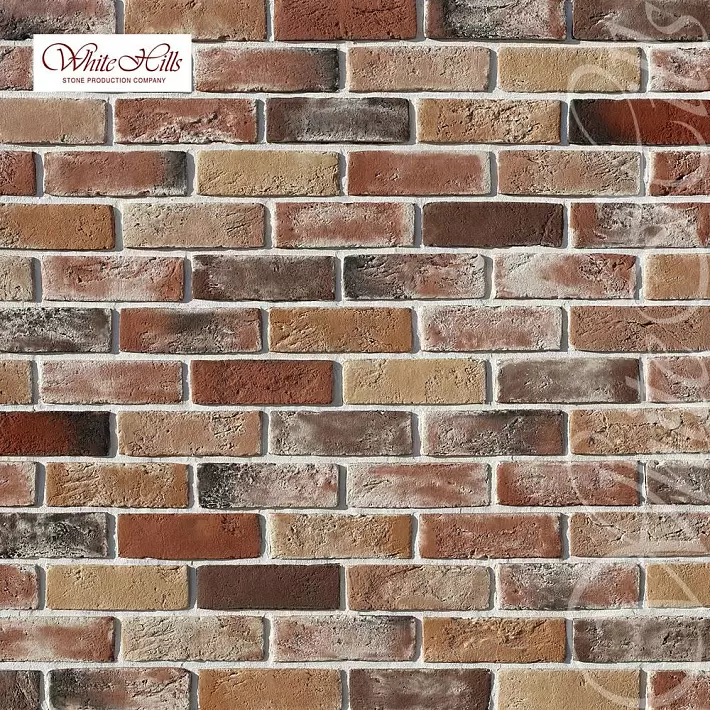 Искусственный камень White Hills Кельн Брик 323-90 DESIGN купить в "Строй-Ресурсе"