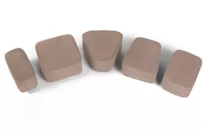 Тротуарная плитка Классика 1КЛ6ф Нобетек бежевая полный прокрас на сером ц. купить в "Строй-Ресурсе"