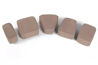 Тротуарная плитка Классика 1КЛ6ф Нобетек бежевая полный прокрас на сером ц. купить в "Строй-Ресурсе"