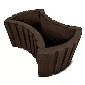 Цветочница Betongarant "Тавр" 660х460х200 венге купить в "Строй-Ресурсе"