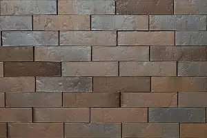 Кирпич облицовочный (промо) BRAER кладка 4 Нуар, терра, 1,0НФ фотография