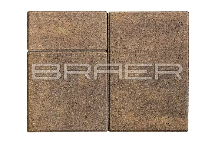 Тротуарная плитка Braer Старый город Ландхаус Color Mix Прайд 80 мм купить в "Строй-Ресурсе"