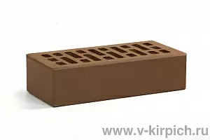 Кирпич лицевой Воротынск М150 1,0НФ терракотовый (утолщ. лиц. стенка) купить в "Строй-Ресурсе"