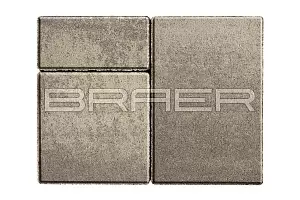 Тротуарная плитка Braer Старый город Ландхаус Color Mix Степь 60 мм фотография