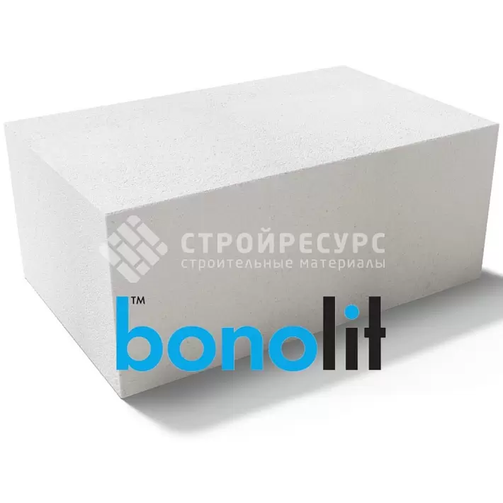 Блок Bonolit стеновой D200 В0,5  600*250*200 купить в "Строй-Ресурсе"