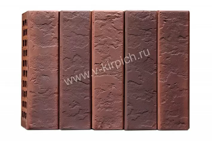 Кирпич лицевой Воротынск М150 1,0НФ кортен терра (утолщ. лиц. стенка) купить в "Строй-Ресурсе"