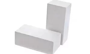 Кирпич силикатный полнотелый Могилевский КСИ М150 1,0НФ белый упакованный купить в "Строй-Ресурсе"