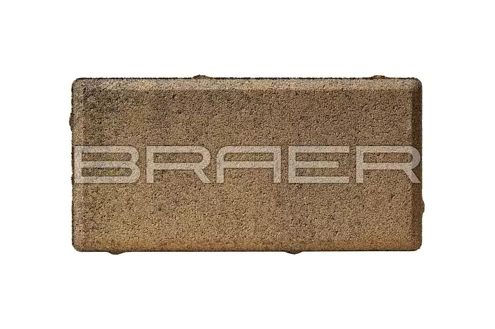 Тротуарная плитка Braer Прямоугольник Color mix Прайд 200*50*60 купить в "Строй-Ресурсе"