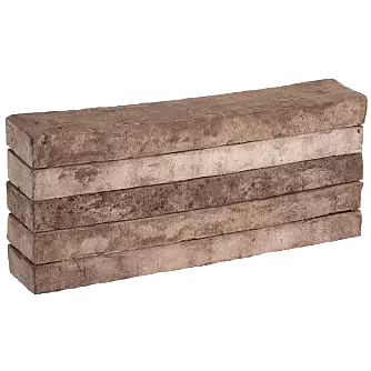 Кирпич клинкерный ТАНДЕМ ручной формовки Аксай ригель купить в "Строй-Ресурсе"