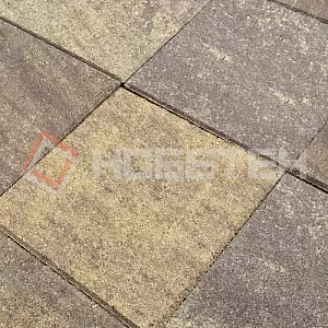 Тротуарная плитка Квадрат 1к5ф Нобетек 400х400х50 Колормикс 24 листопад купить в "Строй-Ресурсе"