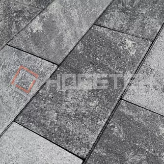 Тротуарная плитка Прямоугольник 4П6ф Нобетек Колормикс 5 рассвет купить в "Строй-Ресурсе"