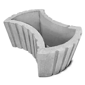 Цветочница Betongarant "Тавр" 660х460х200 серая купить в "Строй-Ресурсе"