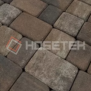 Тротуарная плитка Новая классика 1НКЛ5ф Нобетек Колормикс 26 орех купить в "Строй-Ресурсе"