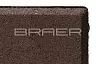 Тротуарная плитка Braer Лувр коричневый 100*100 купить в "Строй-Ресурсе"
