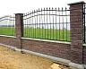 Забор BRICK Блок угловой примыкание правый изумрудный купить в "Строй-Ресурсе"