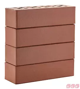 Клинкер фасадный ЛСР 0,7НФ темно-красный Эдинбург гладкий купить в "Строй-Ресурсе"