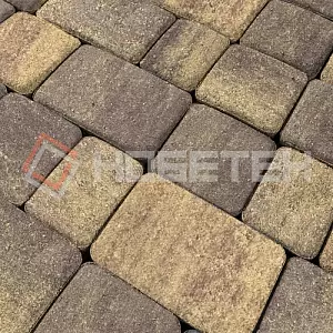 Тротуарная плитка Новая классика 1НКЛ5ф Нобетек Колормикс 24 листопад купить в "Строй-Ресурсе"