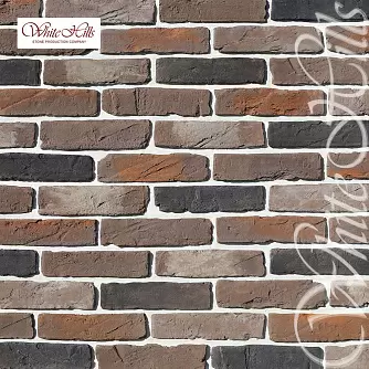 Искусственный камень White Hills Тироль Брик 394-60 DESIGN купить в "Строй-Ресурсе"