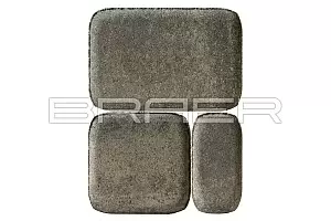 Тротуарная плитка Braer Классико Color Mix "Туман" фотография