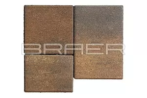 Тротуарная плитка Braer Старый город Венусбергер Color Mix Мальва 40 мм ТЕСТ фотография