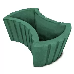 Цветочница Betongarant "Тавр" 660х460х200 изумрудная купить в "Строй-Ресурсе"