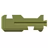 Забор BRICK Блок угловой примыкание правый оливковый купить в "Строй-Ресурсе"