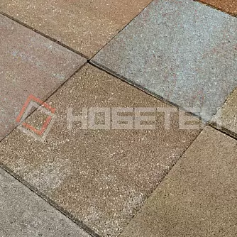 Тротуарная плитка Квадрат 1к5ф Нобетек 400х400х50 Колормикс 2 янтарь купить в "Строй-Ресурсе"