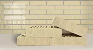 Кирпич лицевой TEREX М175 1,0НФ слоновая кость терра купить в "Строй-Ресурсе"