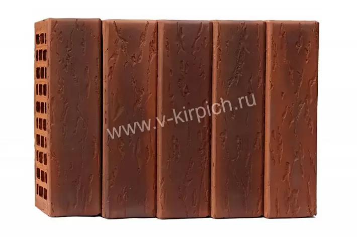 Кирпич лицевой Воротынск М150 1,0НФ кортен руст (утолщ. лиц. стенка) купить в "Строй-Ресурсе"