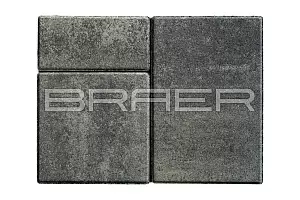 Тротуарная плитка Braer Старый город Ландхаус Color Mix Вечер 60 мм фотография