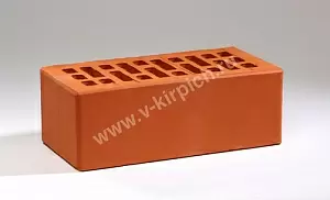 Кирпич лицевой Воротынск М150 1,4НФ красный (утолщ. лиц. стенка) купить в "Строй-Ресурсе"